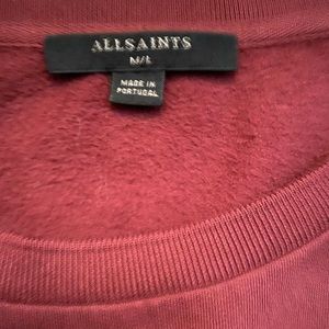 AllSaints Men’s oversized Sweatshirt